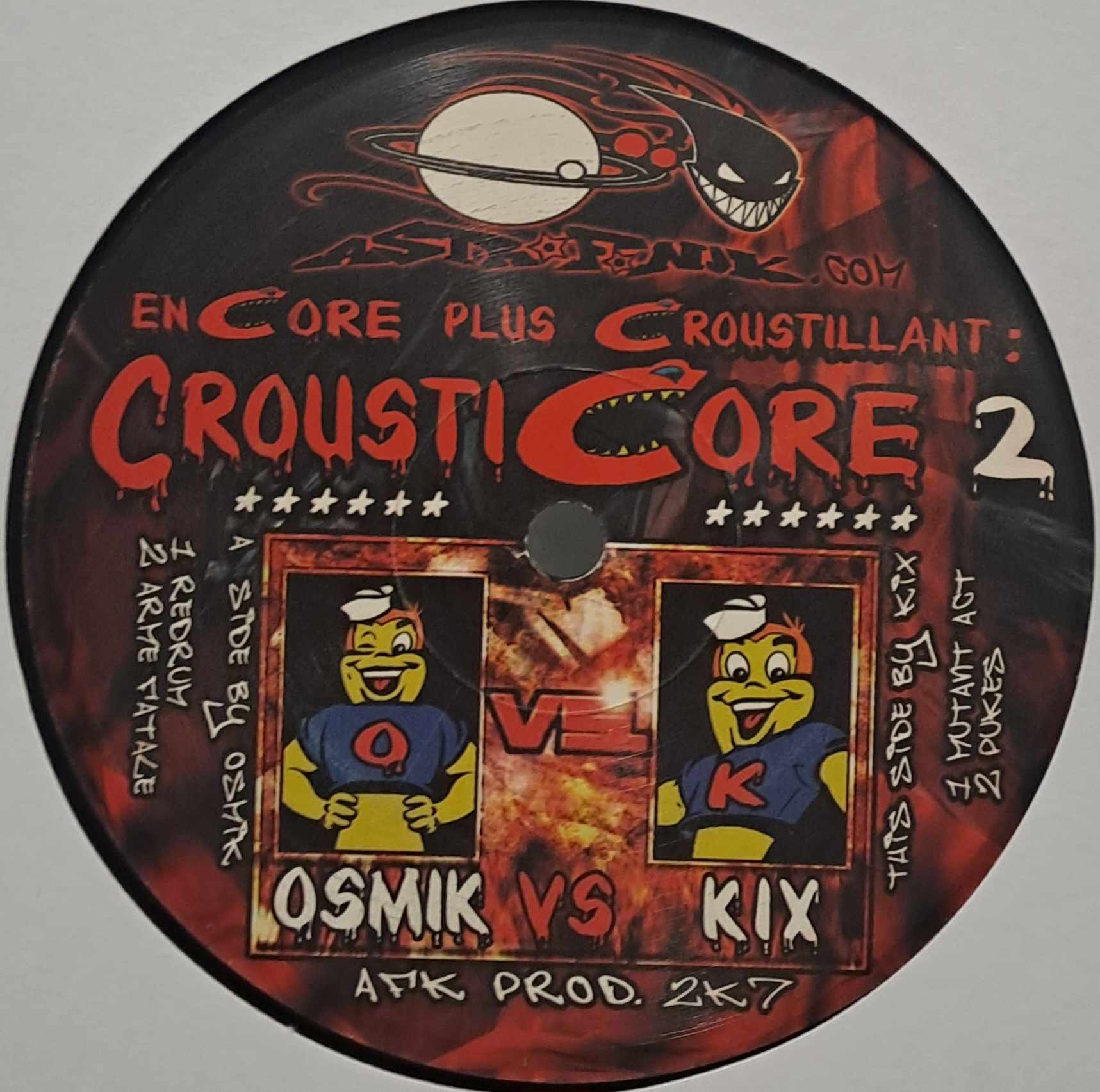 Crousti Core 02 - vinyle hardcore